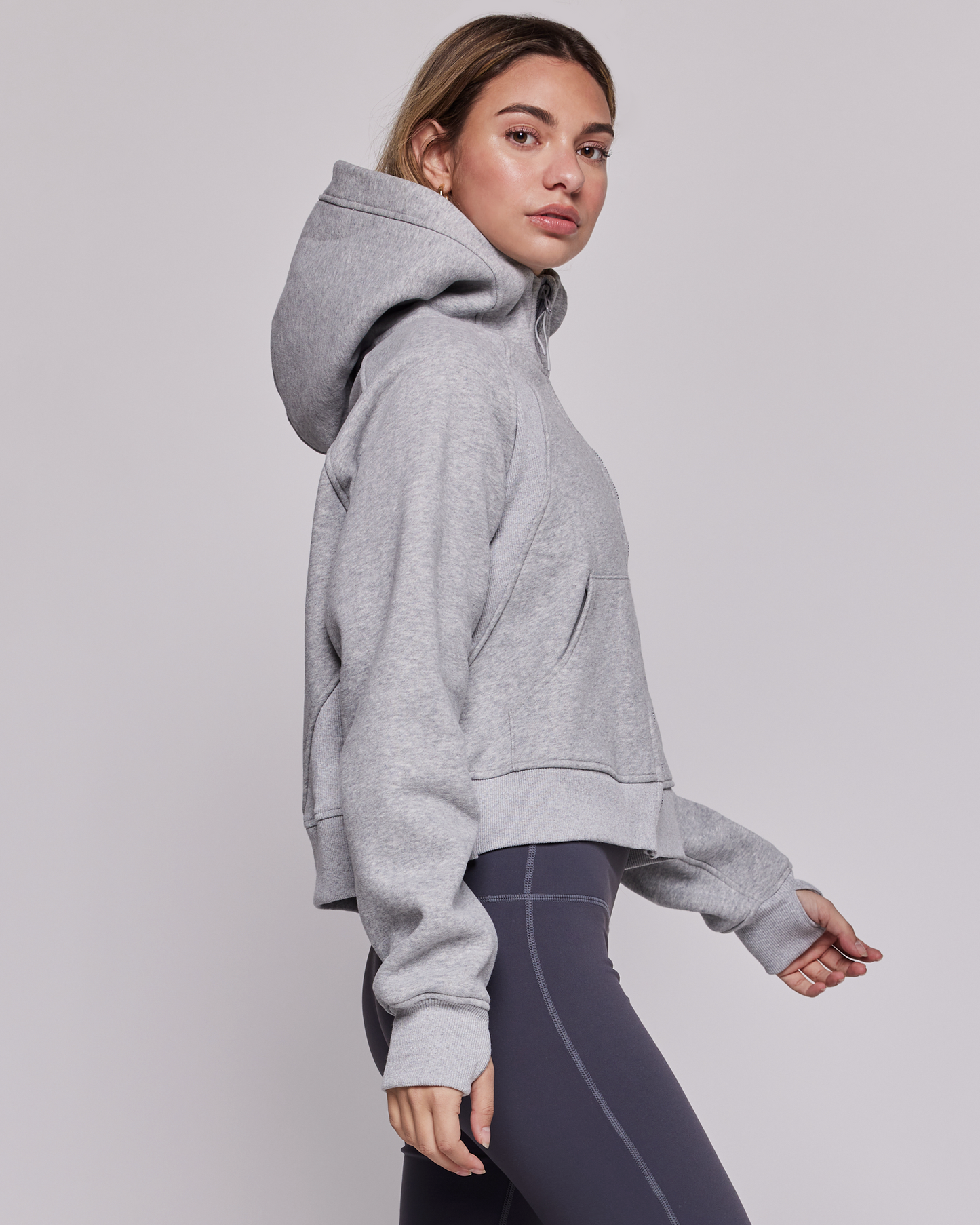 Effortless Fleece Full Zip Hoodie