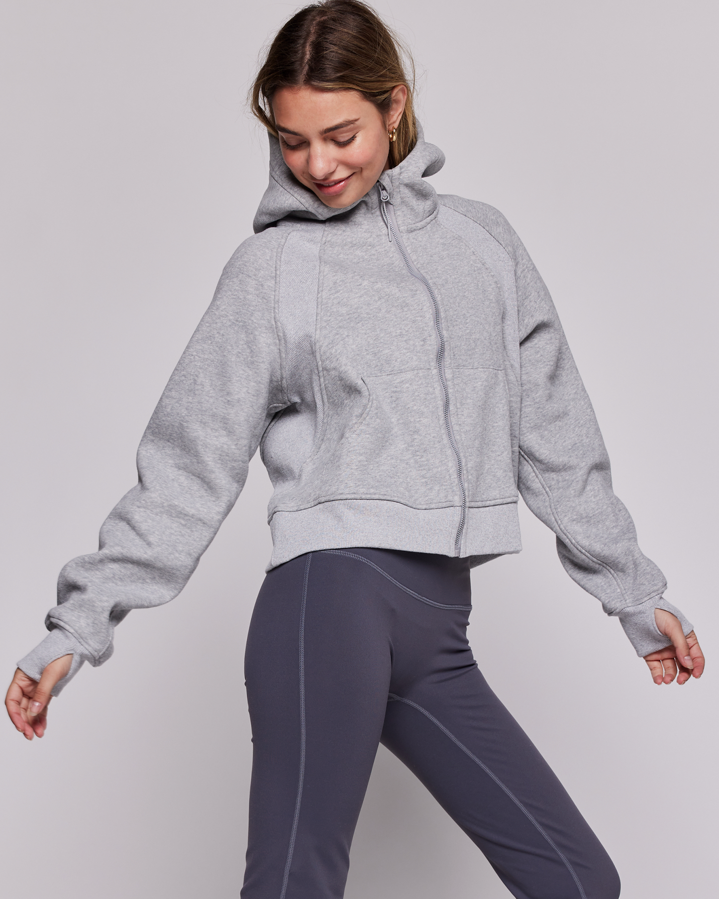 Effortless Fleece Full Zip Hoodie