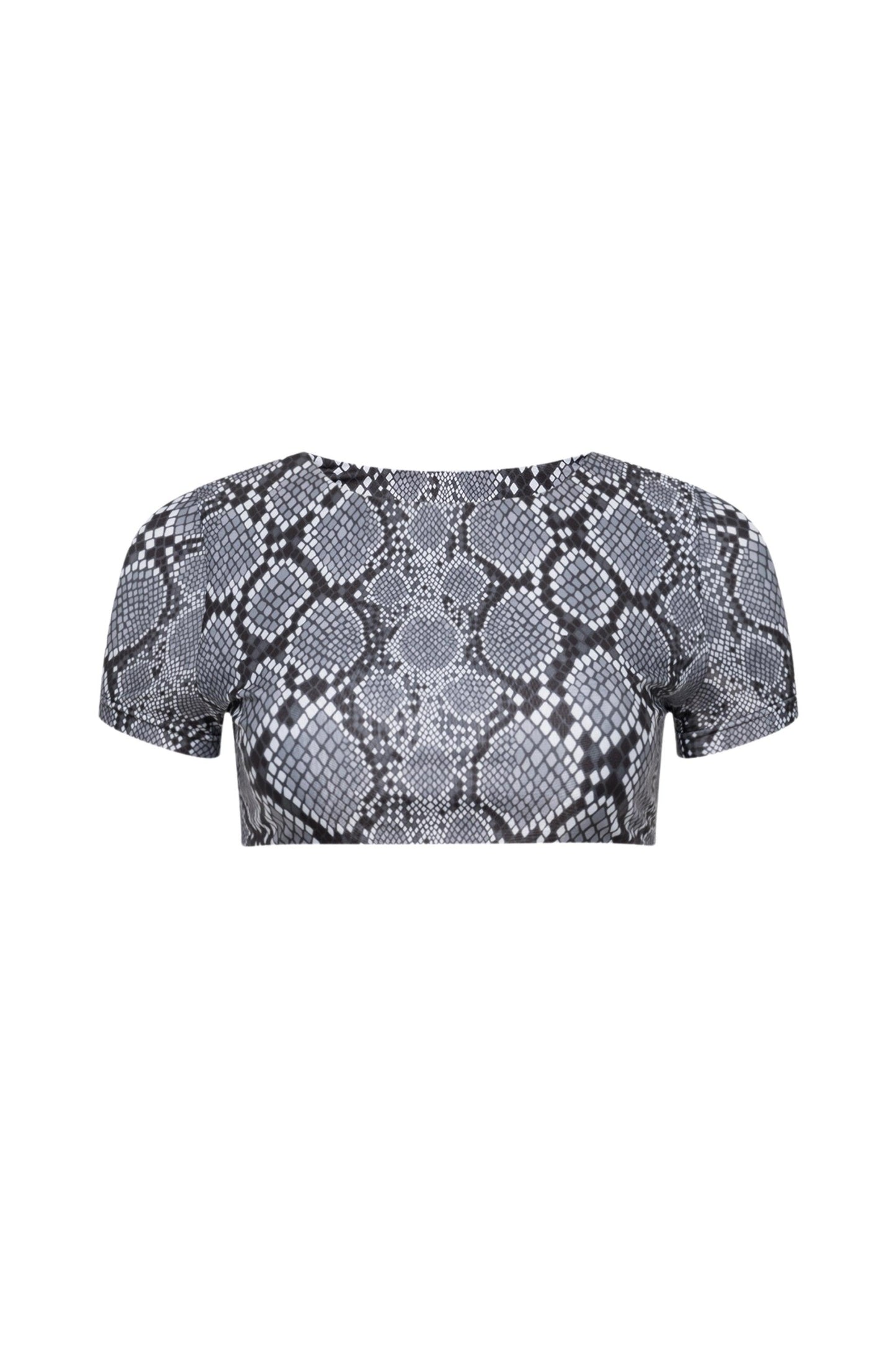 Tahiti Cropped Swim Tee Snake