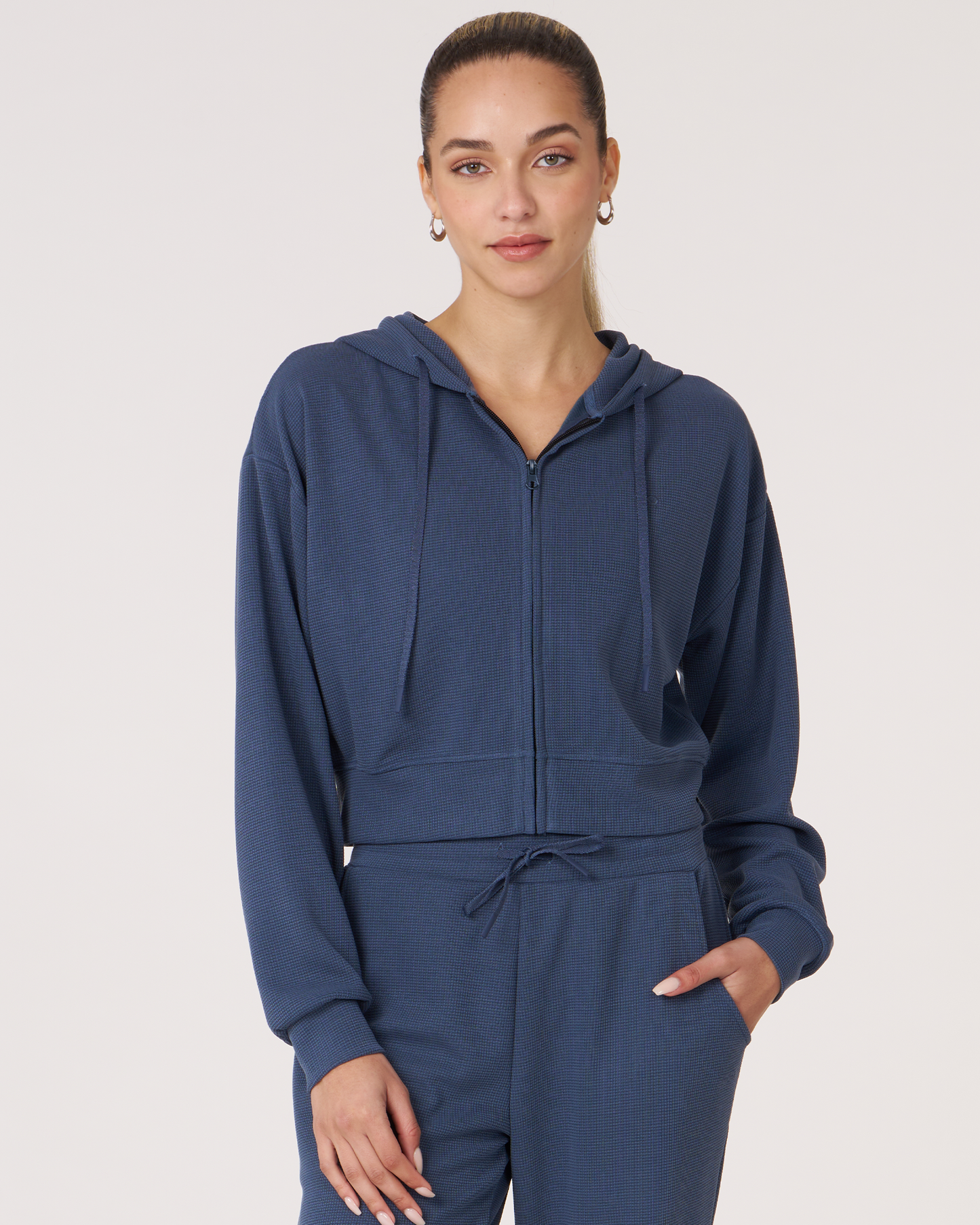 Retreat Waffle Zip Up Jacket