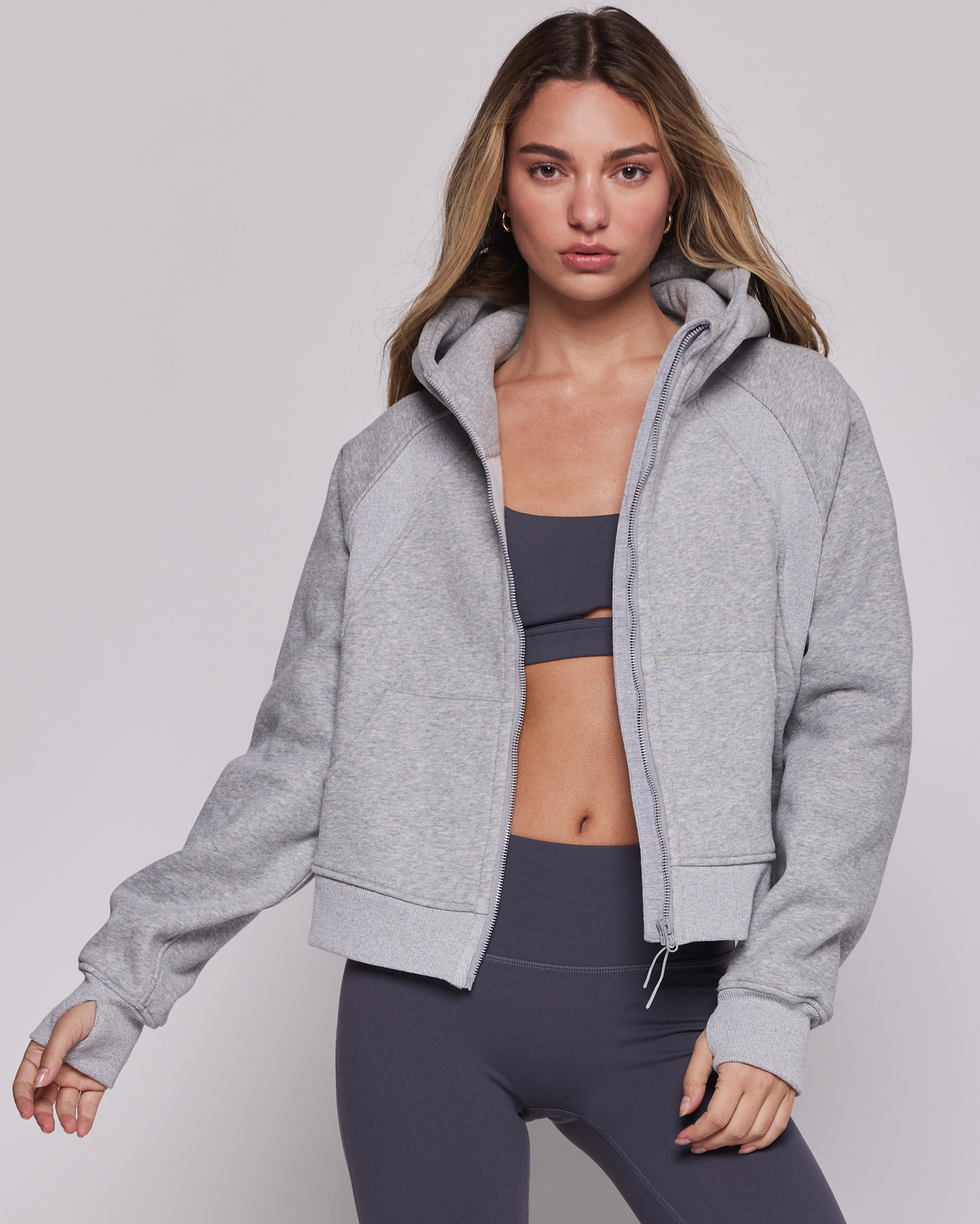 Effortless Fleece Full Zip Hoodie